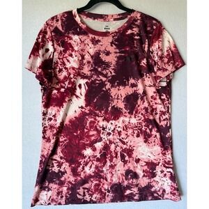 Under Armour Shirt Women Large Multicolor Loose‎ Tee 100% Polyester  Gym Top
